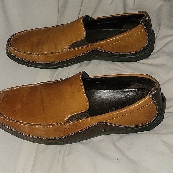 COLE HAAN Tucker driving Leather Slip On Loafers Casua 13l Comfort Dress‎ Shoes - Picture 2 of 7